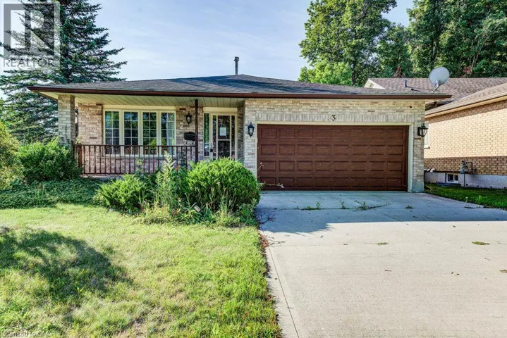 3 CORA Drive, Kitchener, Ontario N2N3C6