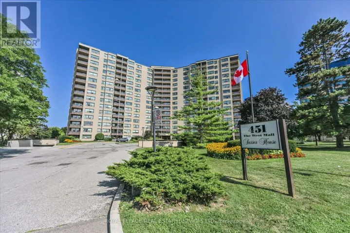 1518 - 451 THE WEST MALL, Toronto (Etobicoke West Mall), Ontario M9C1G1
