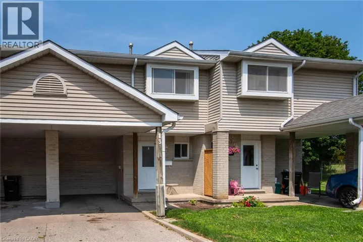125 SEKURA Crescent Unit# 13, Cambridge, Ontario N1R8B4