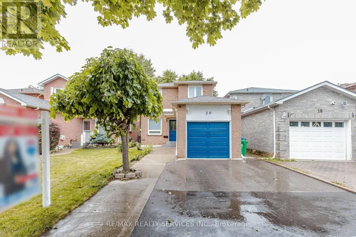 20 MURDOCH DRIVE, Brampton (Northwood Park), Ontario L6X3Y2