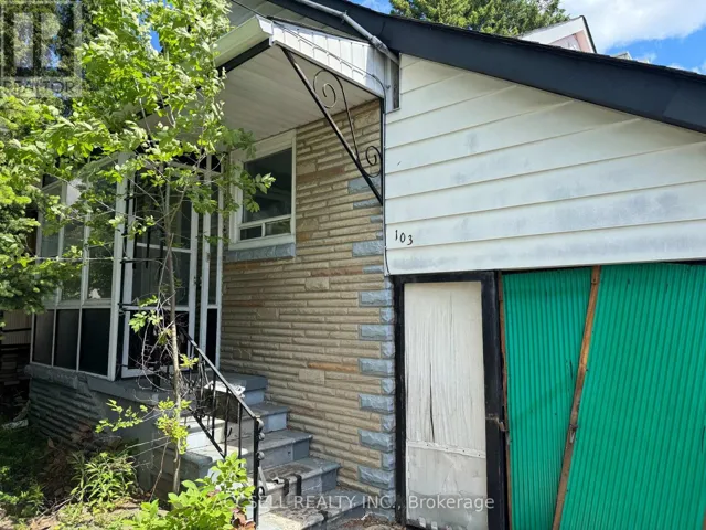 103 DONSIDE DRIVE, Toronto (Clairlea-Birchmount), Ontario M1L1P9