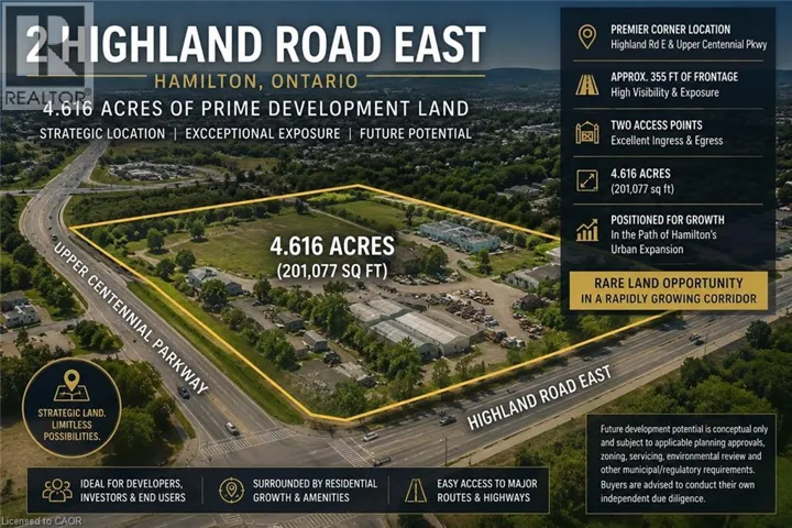 2 HIGHLAND Road E, Hamilton, Ontario L8J2W6