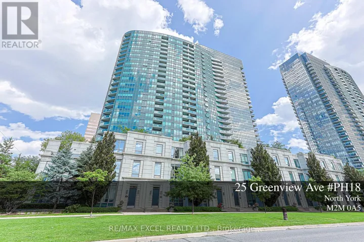 PH 18 - 25 GREENVIEW AVENUE, Toronto (Newtonbrook West), Ontario M2M0A5