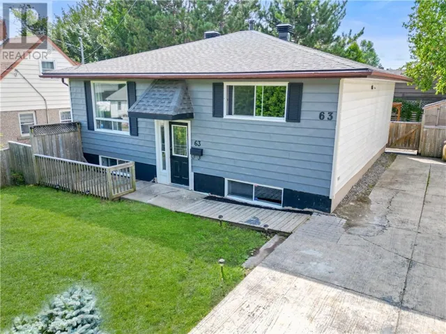 63 St. Denis Street, Sudbury, Ontario P3B3K3