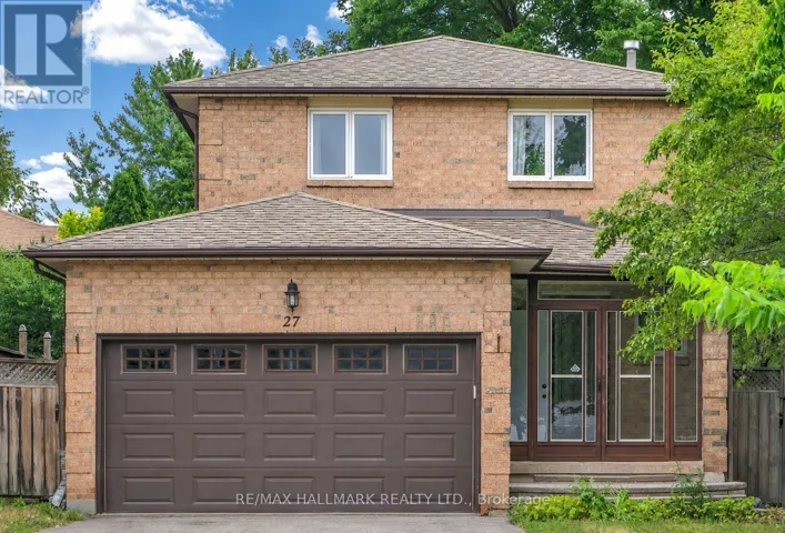 27 PUGSLEY AVENUE, Richmond Hill (Crosby), Ontario L4C8V2