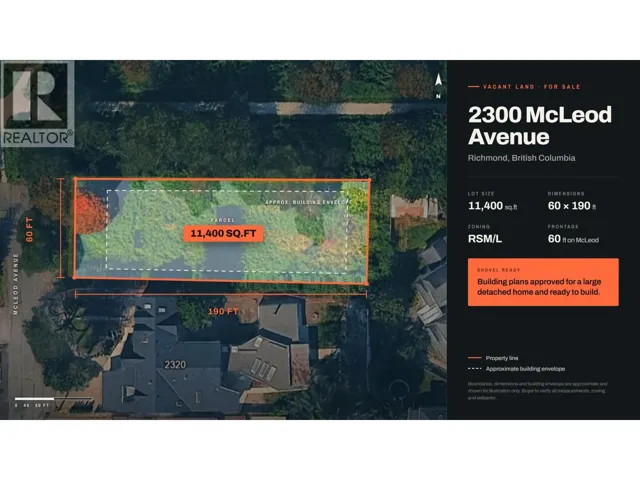 2300 MCLEOD AVENUE, Richmond, British Columbia V6X2N1