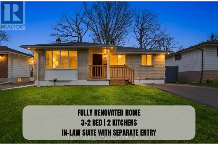 6041 CADHAM STREET, Niagara Falls (Arad/Fallsview), Ontario L2G3A2