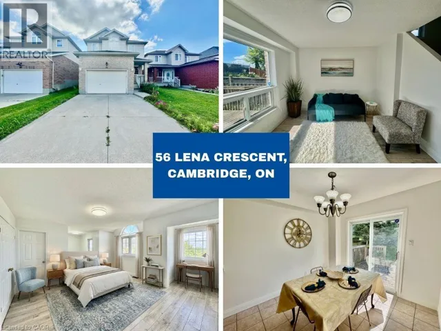 56 LENA Crescent, Cambridge, Ontario N1R8P4