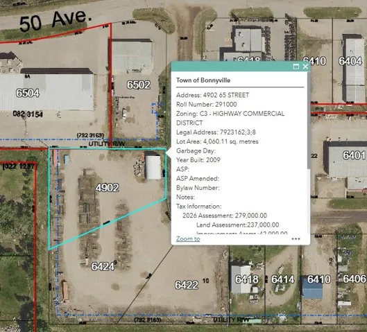Behind Midfield Building, Bonnyville Town, Alberta T9N2M7