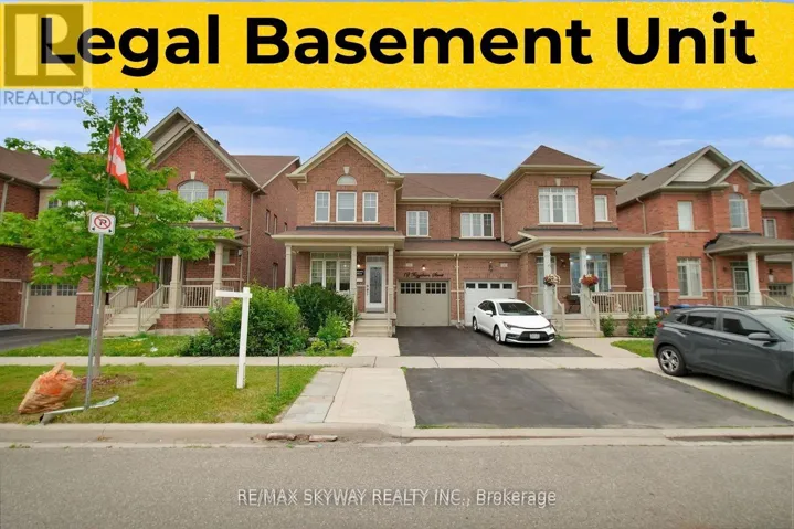 12 FITZGIBSON STREET, Brampton (Credit Valley), Ontario L6Y5Y5