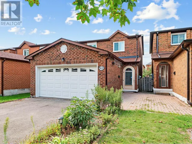 43 HENDON ROAD, Markham (Milliken Mills East), Ontario L3R6Z7