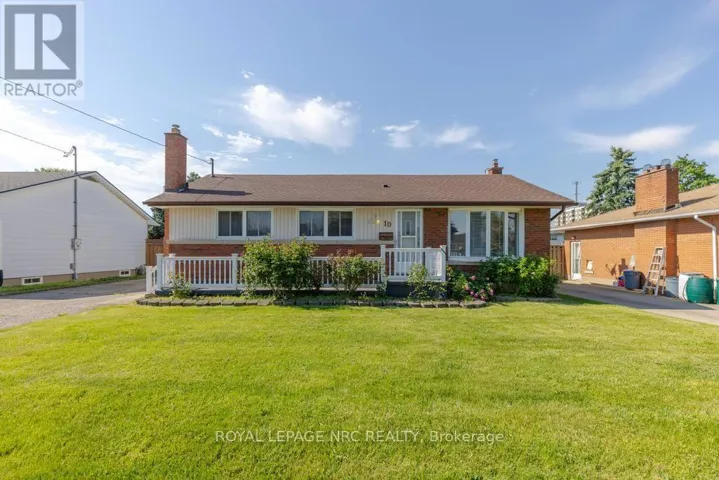 10 RIDGEVIEW AVENUE, St. Catharines (Carlton/Bunting), Ontario L2M6B3