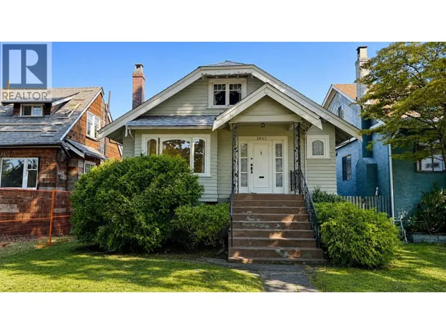 3847 W 23RD AVENUE, Vancouver, British Columbia V6S1K8