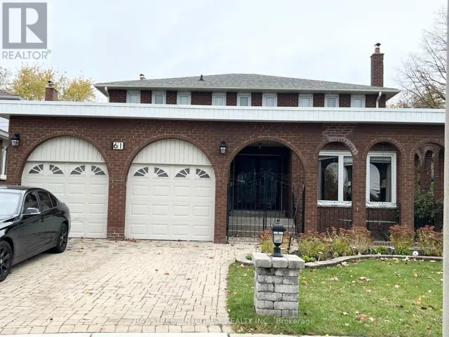 61 MORBANK DRIVE, Toronto (Steeles), Ontario M1V2M1