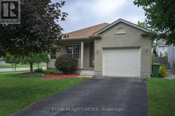 40 SCHREYER DRIVE, St. Thomas, Ontario N5R6G9