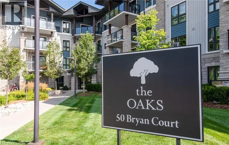 50 BRYAN Court Unit# 407, Kitchener, Ontario N2A4N4
