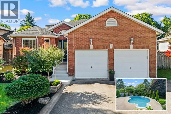 7 GASKIN Avenue, Cambridge, Ontario N1R5S5
