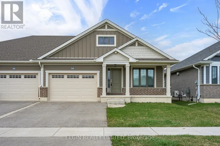 92 RENAISSANCE DRIVE, St. Thomas, Ontario N5R0K1