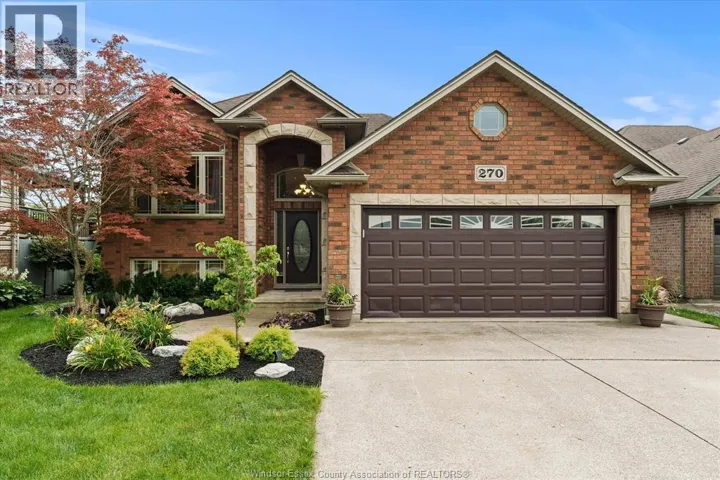 270 ST. PETER, Belle River, Ontario N8L0N7