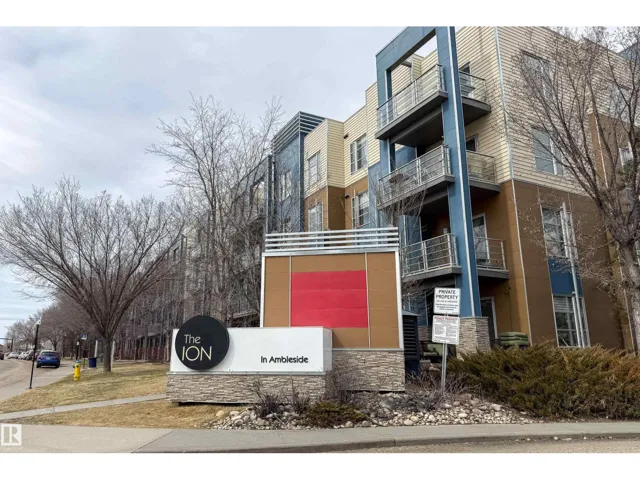 #112 2588 ANDERSON WY SW, Edmonton, Alberta T6W0R2