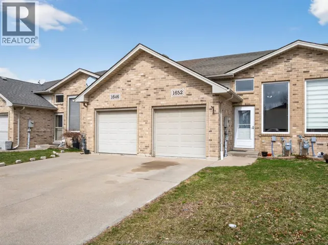 1652 SAGEBRUSH COURT, Windsor, Ontario N9G3B8