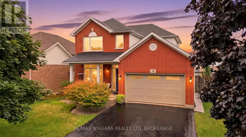 15 COZOCAR CRESCENT, St. Catharines (Rykert/Vansickle), Ontario L2S3Y5