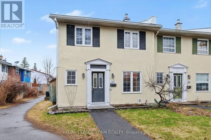 187 MONTEREY DRIVE, Ottawa, Ontario K2H7A9