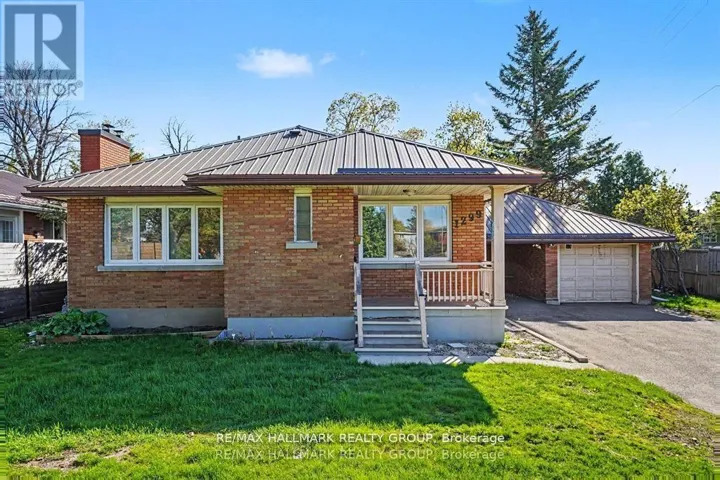 1299 EVANS BOULEVARD, Ottawa, Ontario K1H7T8