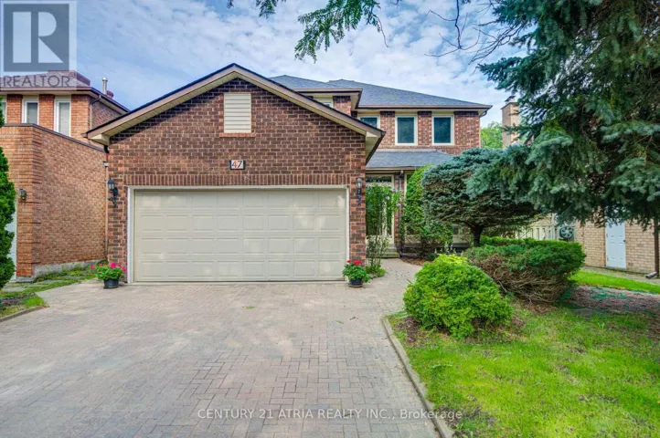 47 COLEDALE ROAD, Markham (Unionville), Ontario L3R7X1