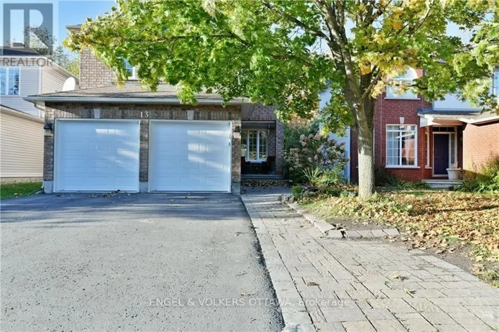 13 PICASSO DRIVE, Ottawa, Ontario K1G5S9