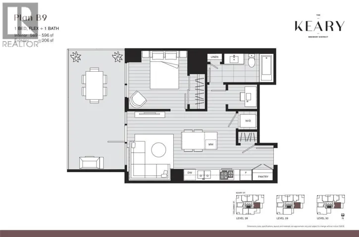3004 230 KEARY STREET, New Westminster, British Columbia V3L5E7