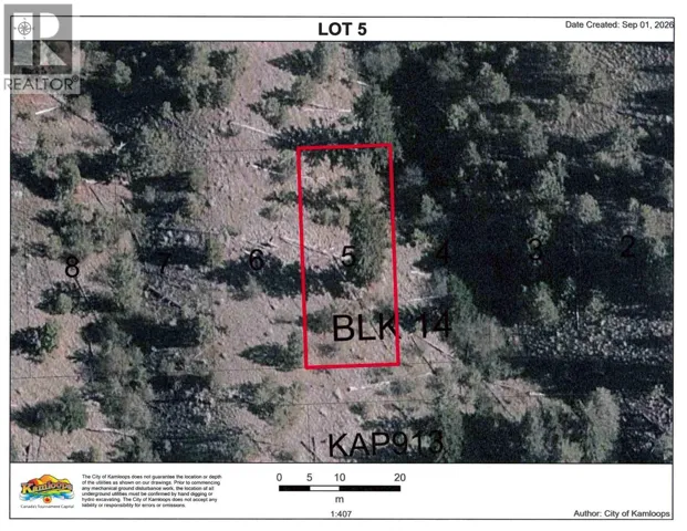 LOTS 5, 6, 7, & 8 ROSE HILL Road Lot# 5, 6, 7, 8, Kamloops, British Columbia V2E1G9