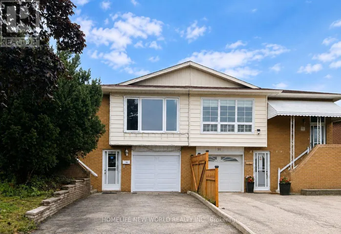 93 CRAYFORD DRIVE, Toronto (Steeles), Ontario M1W3B5