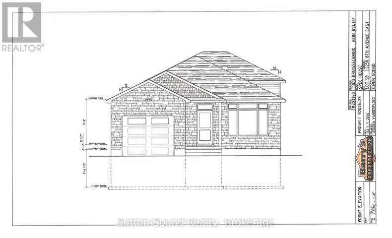 2258 8TH AVENUE E, Owen Sound, Ontario N4K6X1