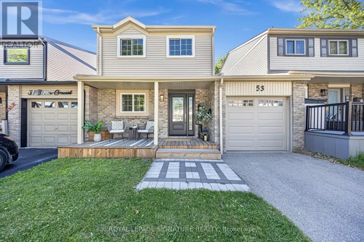 53 BANNER CRESCENT, Ajax (South West), Ontario L1S3S8