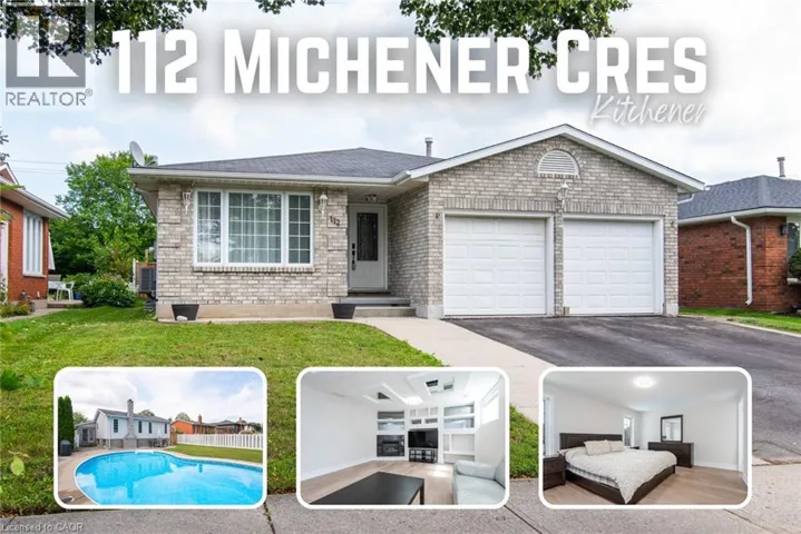 112 MICHENER Crescent, Kitchener, Ontario N2A3T8