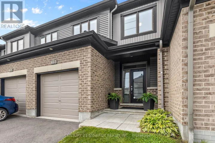 663 JEROME JODOIN DRIVE, Ottawa, Ontario K4A1G9