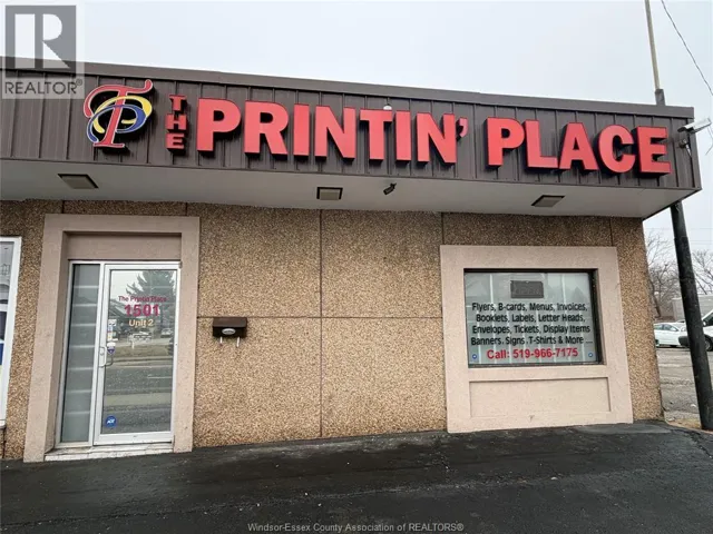 1501 TECUMSEH ROAD West Unit# 2, Windsor, Ontario N9B1T9