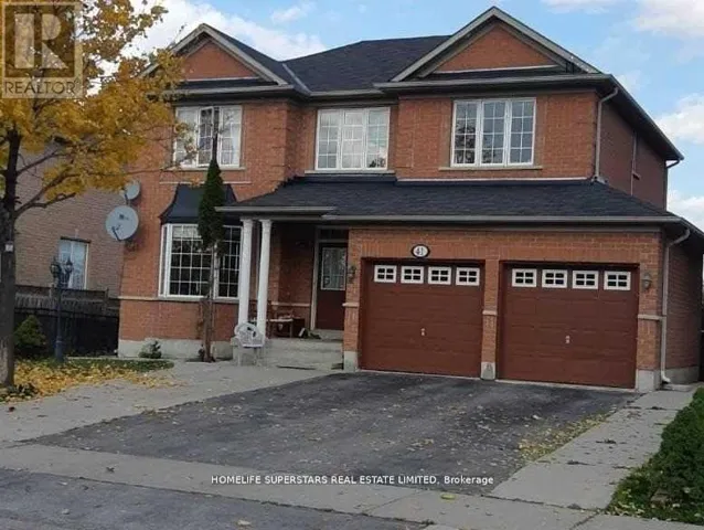 41 THORNDALE ROAD, Brampton (Bram East), Ontario L6P1G9