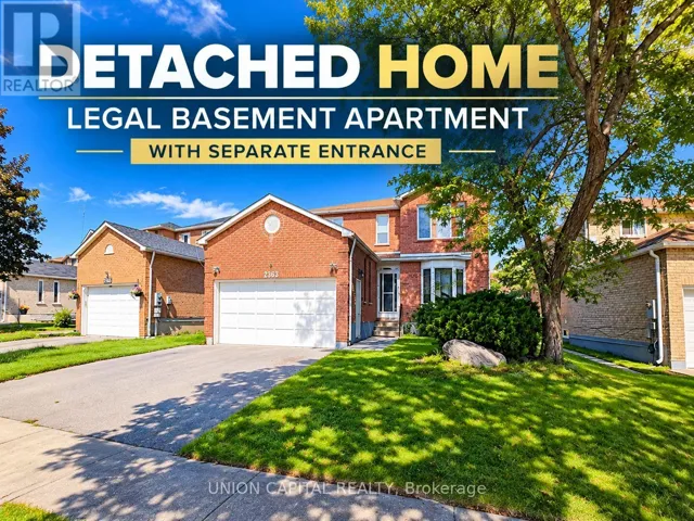 2363 STRATHMORE CRESCENT, Pickering (Brock Ridge), Ontario L1X2H3