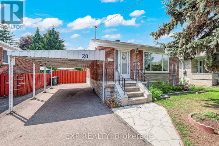 20 MARLENA DRIVE, Toronto (West Hill), Ontario M1E2Z1