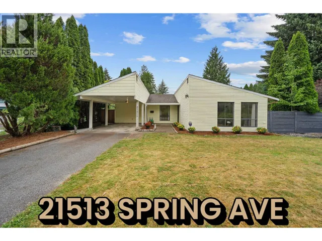 21513 SPRING AVENUE, Maple Ridge, British Columbia V4R2K8