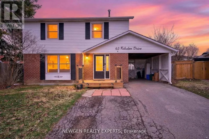 63 FALUDON DRIVE, Halton Hills (Georgetown), Ontario L7G1H9