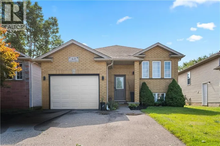 63 DONEGAL Drive, Brantford, Ontario N3T6L2