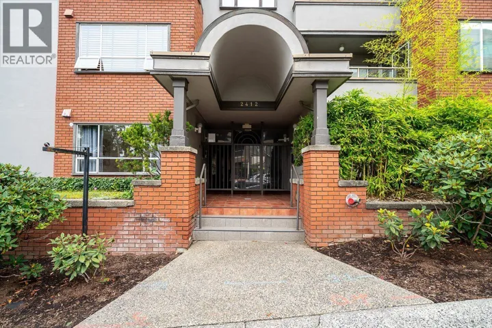 104 2412 ALDER STREET, Vancouver, British Columbia V6H3Z4
