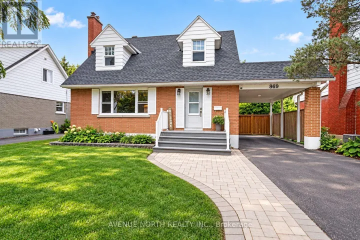 869 CHAPMAN BOULEVARD, Ottawa, Ontario K1G1V1