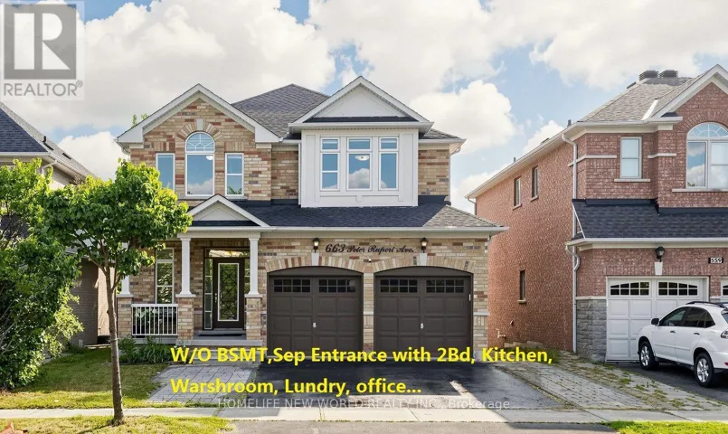 663 PETER RUPERT AVENUE, Vaughan (Patterson), Ontario L6A0S2