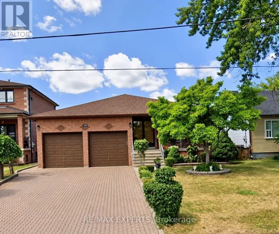 12 ENDICOTT AVENUE, Toronto (Elms-Old Rexdale), Ontario M9W3V7