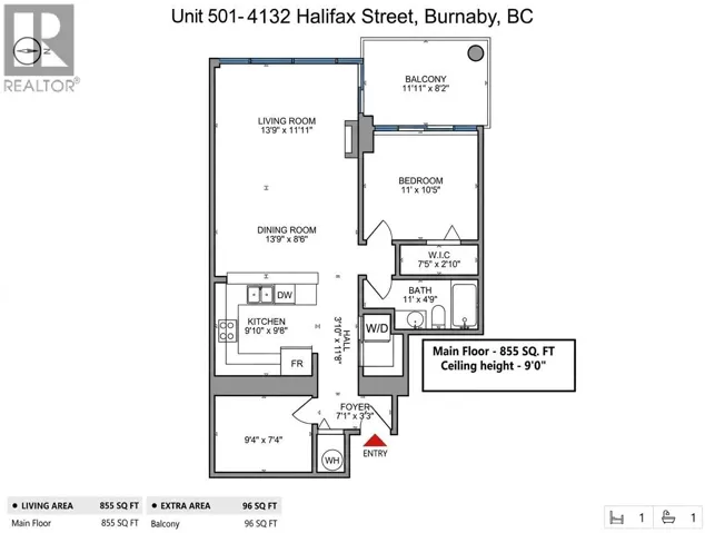 501 4132 HALIFAX STREET, Burnaby, British Columbia V5C6V1