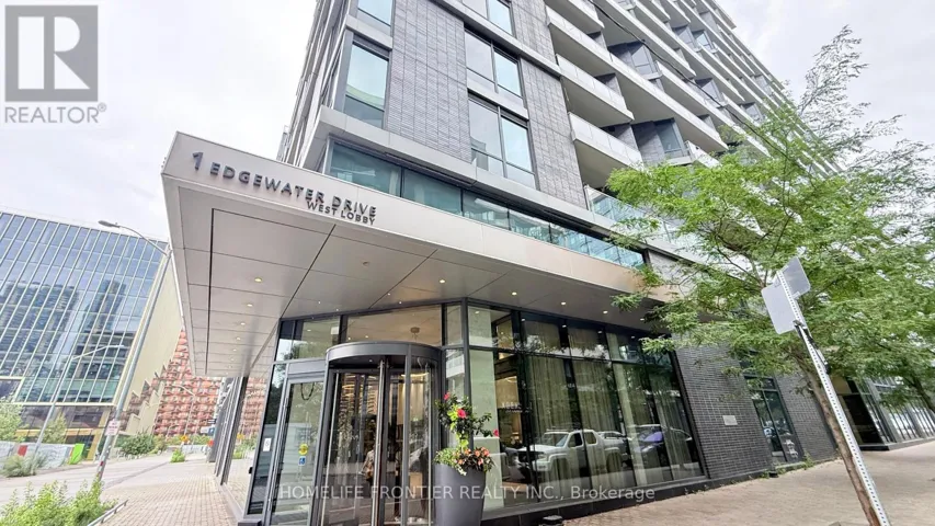 811 - 1 EDGEWATER DRIVE, Toronto (Waterfront Communities), Ontario M5A0L1